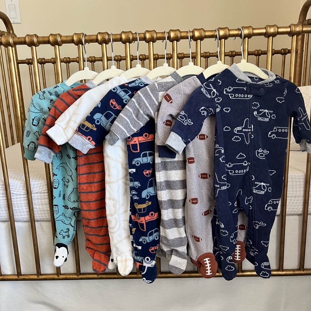 Carters Fleece Footie Pajamas